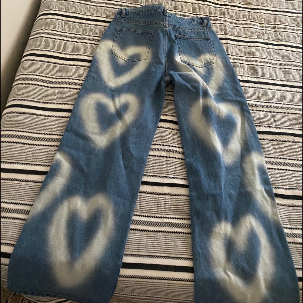 Heart jeans